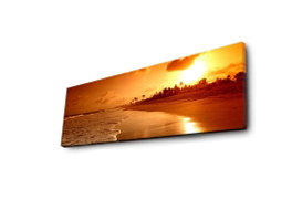 Wallity Cuadro Decorativo en Lienzo Iluminado con LED 30 x 90 cm